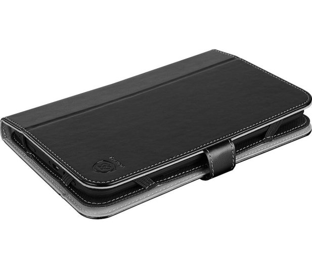 PRESTIGIO Etui obrotowe, skórzane 8 cali czarne - 1396117 - zdjęcie 3